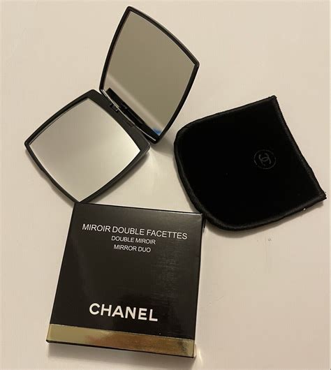 chanel double facettes|chanel hand held mirror.